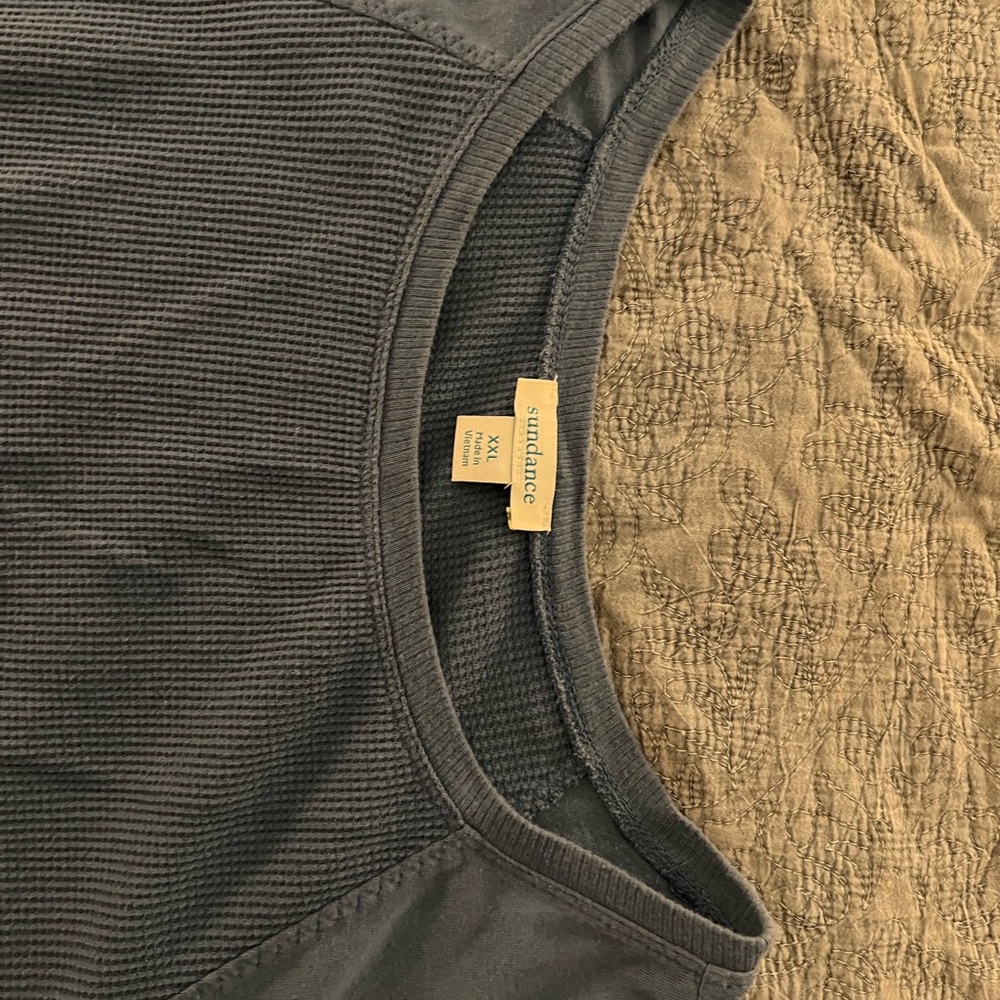 Women's Blue Long Sleeve Top - Picture 3 of 6